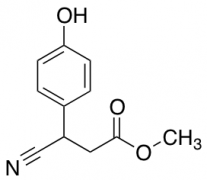 Methyl 3-Cyano-3-(4-Hydroxyphenyl)Propanoate
