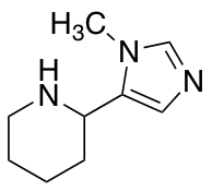 2-(1-methyl-1H-imidazol-5-yl)piperidine