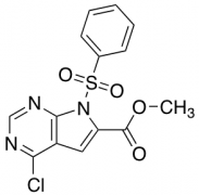 Methyl 4-Chloro-7-phenylsulfonyl-7H-pyrrolo[2,3-D]pyrimidine-6-carboxylate