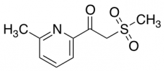 1-(6-Methylpyridin-2-yl)-2-methylsulfonylethanone