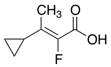 3-cyclopropyl-2-fluorobut-2-enoic acid
