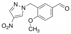 4-Methoxy-3-[(4-nitro-1h-pyrazol-1-yl)methyl]benzaldehyde