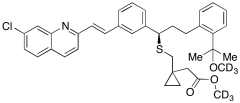 Methoxy-d3 Montelukast Methyl Ester-d3