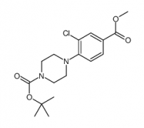 Methyl 4-(4-boc-1-piperazinyl)-3-chlorobenzoate