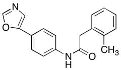 2-?Methyl-?N-?[4-?(5-?oxazolyl)?phenyl]?benzeneacetamide