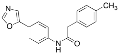 4-?Methyl-?N-?[4-?(5-?oxazolyl)?phenyl]?benzeneacetamide