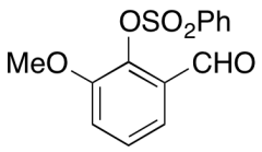3-?Methoxy-?2-?[(phenylsulfonyl)?oxy]benzaldehyde