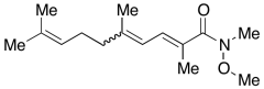 N-Methoxy-N,2,5,9-tetramethyldeca-2,4,8-trienamide
