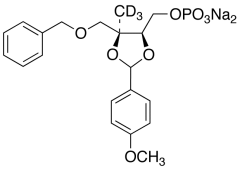 2,3-O-(4-Methoxyphenyl)methylene-2-methyl-D-erythritol-d3 Phosphate Benzyl Ether Disodium 