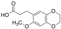 3-(7-Methoxy-2,3-dihydro-benzo[1,4]dioxin-6-yl)-propionic Acid