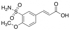3-(4-Methoxy-3-sulfamoylphenyl)prop-2-enoic Acid