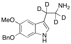 5-Methoxy-6-(phenylmethoxy)-1H-Indole-3-ethan-&alpha;,&alpha;,&beta;,&beta