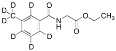 N-?(3-?Methylbenzoyl)?-glycine-d7 Ethyl Ester