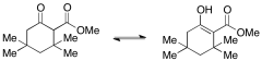 Methyl 2,2,4,4-Tetramethyl-6-oxocyclohexanecarboxylate (Contains Enolate Form)