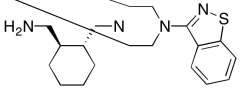 N-[1R,2R-(2-Methylamino)cyclohex-1-yl)methyl]-N&rsquo;-(1,2-benzisothiazol-3-yl)pipera