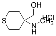 [4-(methylamino)thian-4-yl]methanol hydrochloride