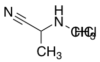 2-(methylamino)propanenitrile hydrochloride