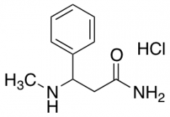 3-(methylamino)-3-phenylpropanamide hydrochloride