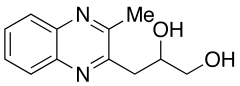 2-Methyl-3-(2&rsquo;,3&rsquo;-dihydroxypropyl)quinoxaline