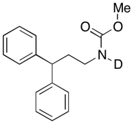 Methyl (3,3-Diphenylpropyl)carbamate-d1