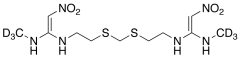 1,1&rsquo;-N-[Methylenebis(sulphanediylethylene)]bis(N&rsquo;-methyl-2-nitroethene