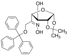 1,2-O-(1-Methylethylidene)-6-O-(triphenylmethyl)-&beta;-L-arabino-hexofuranos-5-ulose 