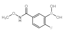 N-Methoxy 3-borono-4-fluorobenzamide