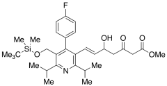 Methyl rac-(E)-7-[5-tert-Butyldimethylsilyloxymethyl-2,6-diisopropyl-4-(4-fluorophenyl)-3