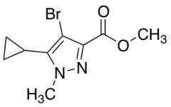 methyl 4-bromo-5-cyclopropyl-1-methyl-1H-pyrazole-3-carboxylate