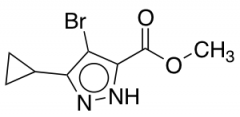methyl 4-bromo-3-cyclopropyl-1H-pyrazole-5-carboxylate