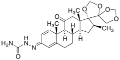 16&beta;-Methyl-17,20:20,21-bis(methylenedioxy)-pregna-1,4-diene-3,11-dione 3-Semicarb