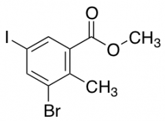 Methyl 3-bromo-5-iodo-2-methylbenzoate