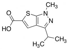 1-Methyl-3-(propan-2-yl)-1H-thieno[2,3-c]pyrazole-5-carboxylic Acid