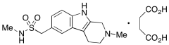 N-Methyl-1-(2-methyl-2,3,4,9-tetrahydro-1H-pyrido[3,4-b]indol-6-yl)methanesulfonamide Succ