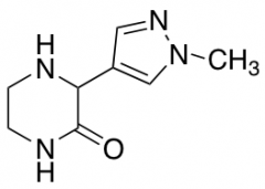 3-(1-methyl-1H-pyrazol-4-yl)piperazin-2-one