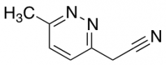 2-(6-methylpyridazin-3-yl)acetonitrile