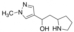 1-(1-methyl-1H-pyrazol-4-yl)-2-(pyrrolidin-2-yl)ethan-1-ol