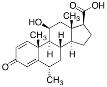 6&alpha;-Methyl Prednisolone 17-Deshydroxy 17&beta;-Carboxylic Acid