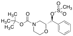 (2R)-2-[(S)-[(Methylsulfonyl)oxy]phenylmethyl]-4-morpholinecarboxylic Acid 1,1-Dimethyleth
