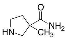 3-methylpyrrolidine-3-carboxamide