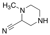 1-methylpiperazine-2-carbonitrile