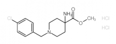 Methyl 4-amino-1-(4-chlorobenzyl)piperidine-4-carboxylate DiHCl