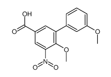 4-Methoxy-3-(3-methoxyphenyl)-5-nitrobenzoic acid
