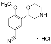 4-Methoxy-3-(2S)-2-morpholinyl-benzonitrile Hydrochloride