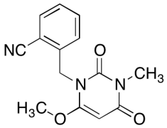 2-((6-Methoxy-3-methyl-2,4-dioxo-3,4-dihydropyrimidine-1(2H)-yl)methyl)benzonitrile
