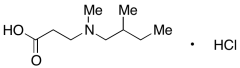 N-Methyl-N-(2-methylbutyl)-&beta;-alanine Hydrochloride