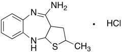 2-Methyl-3,3a,10,10a-tetrahydro-2H-benzo[b]thieno[2,3-e][1,4]diazepin-4-amine Hydrochlorid