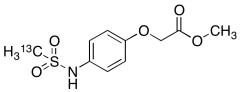 2-?[4-?[(Methylsulfonyl)?amino]?phenoxy]?-?acetic Acid Methyl Ester-13C