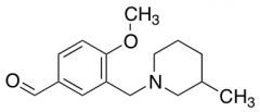 4-Methoxy-3-[(3-methylpiperidin-1-yl)methyl]benzaldehyde