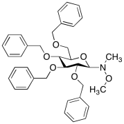 N-?Methoxy-?N-?methyl-?2,?3,?4,?6-?tetrakis-?O-?(phenylmethyl)?-&beta